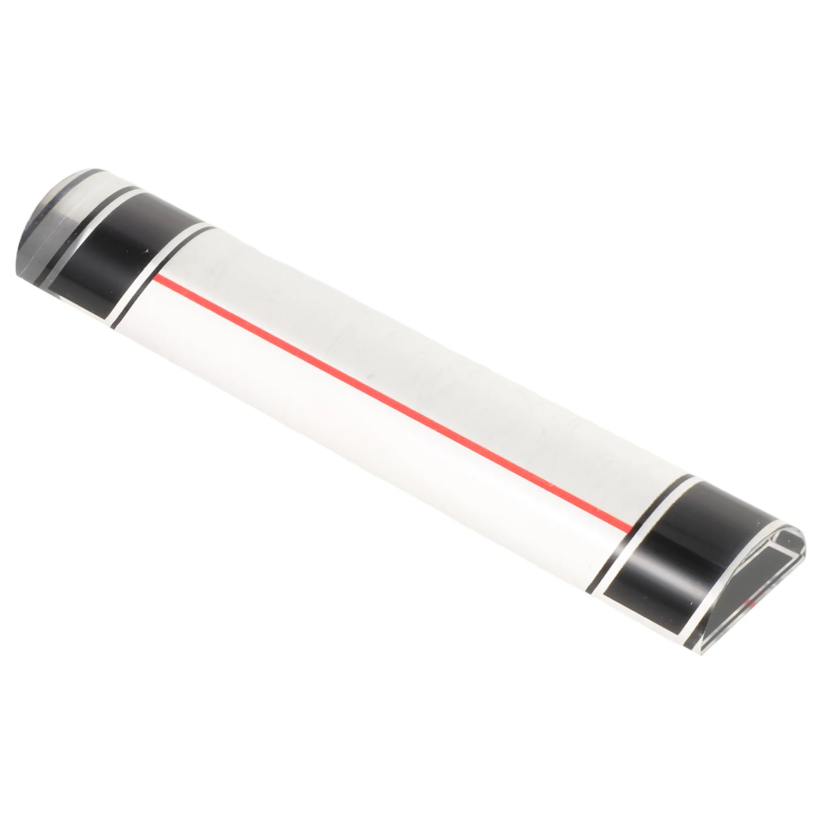 2X Acrylic Ruler Clear Strip-Shaped Tool For Reading Small Prints Books Drafting Measuring Office Supplies