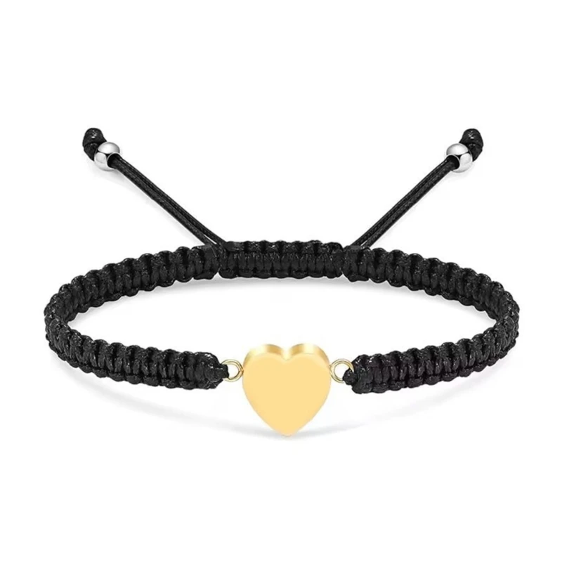 رماد القلب معصمه ميموريال جثث مجوهرات مربع غير رسمي ارتداء الصناديق حرق جثث جرة المجوهر #4