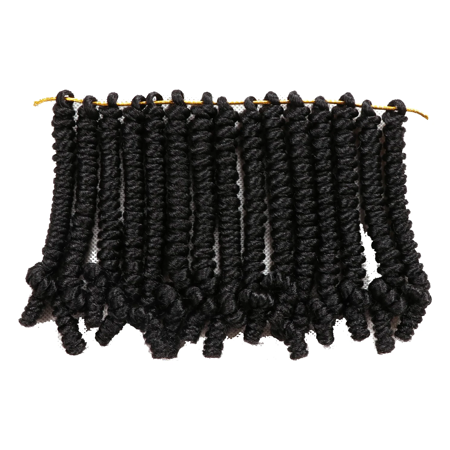 1–7 Packungen kurzes Bob Spring Twist Häkelhaar 6 Zoll vorgedrehtes Passion Twist Haar vorgeschlungene Häkelzöpfe Haar synthetisch