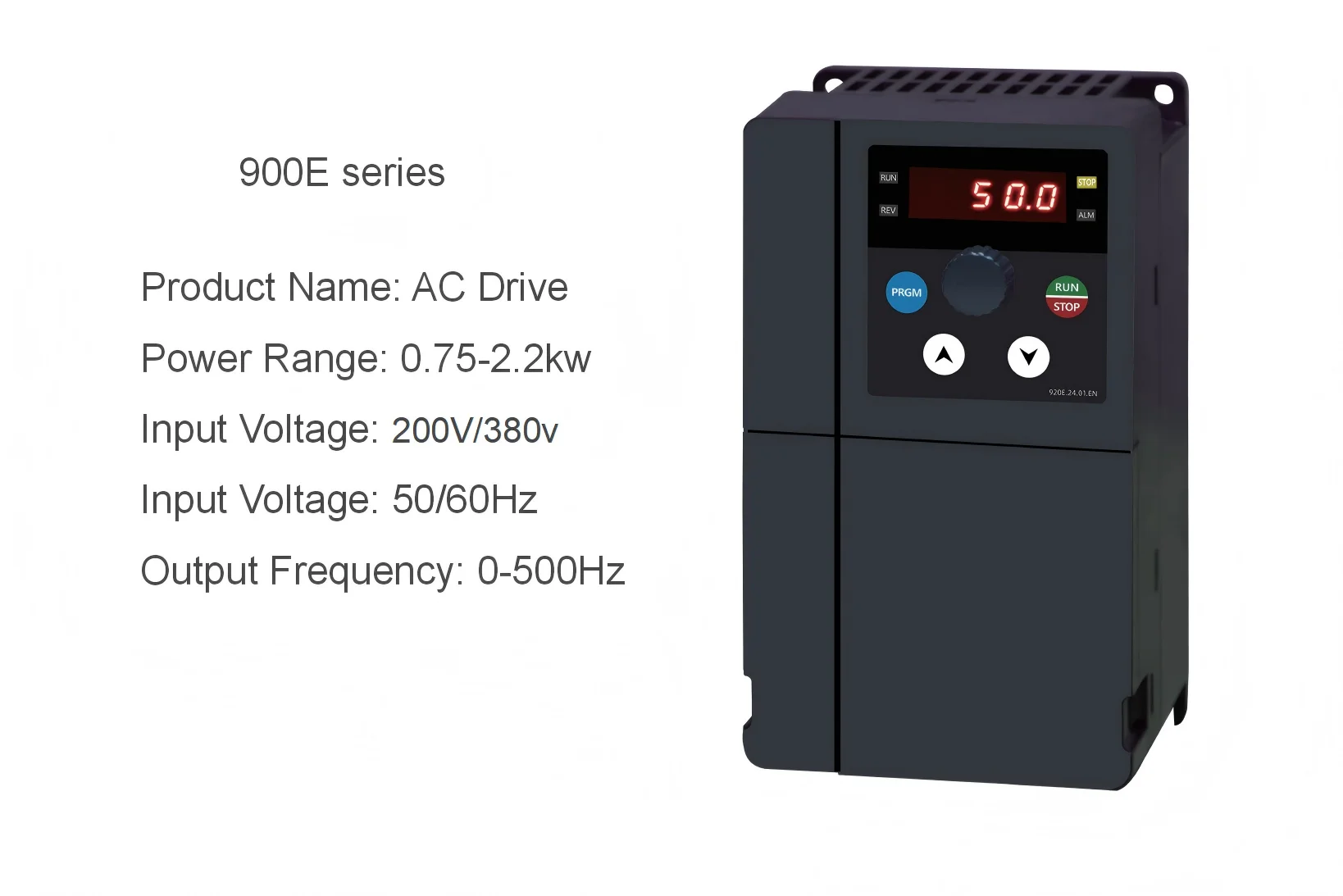 M-drive 0.75kw Three Phase Vfd Variable Frequency Drive 380V Inverter Converter for 3HP Motors & Pump