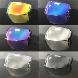 i90 Helmet Visor For HJC i90 Hj-33 Motorcycle Helmet Visor goggles plating silver red Replacement Lens