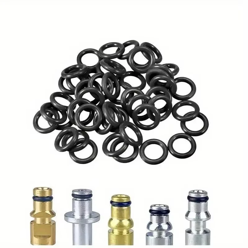 225Pcs Air Conditioning O Ring Kit Assortment Set 18 Size O-Type Sealing Rubber Ring Rubber Accessories Maintenance  ﻿