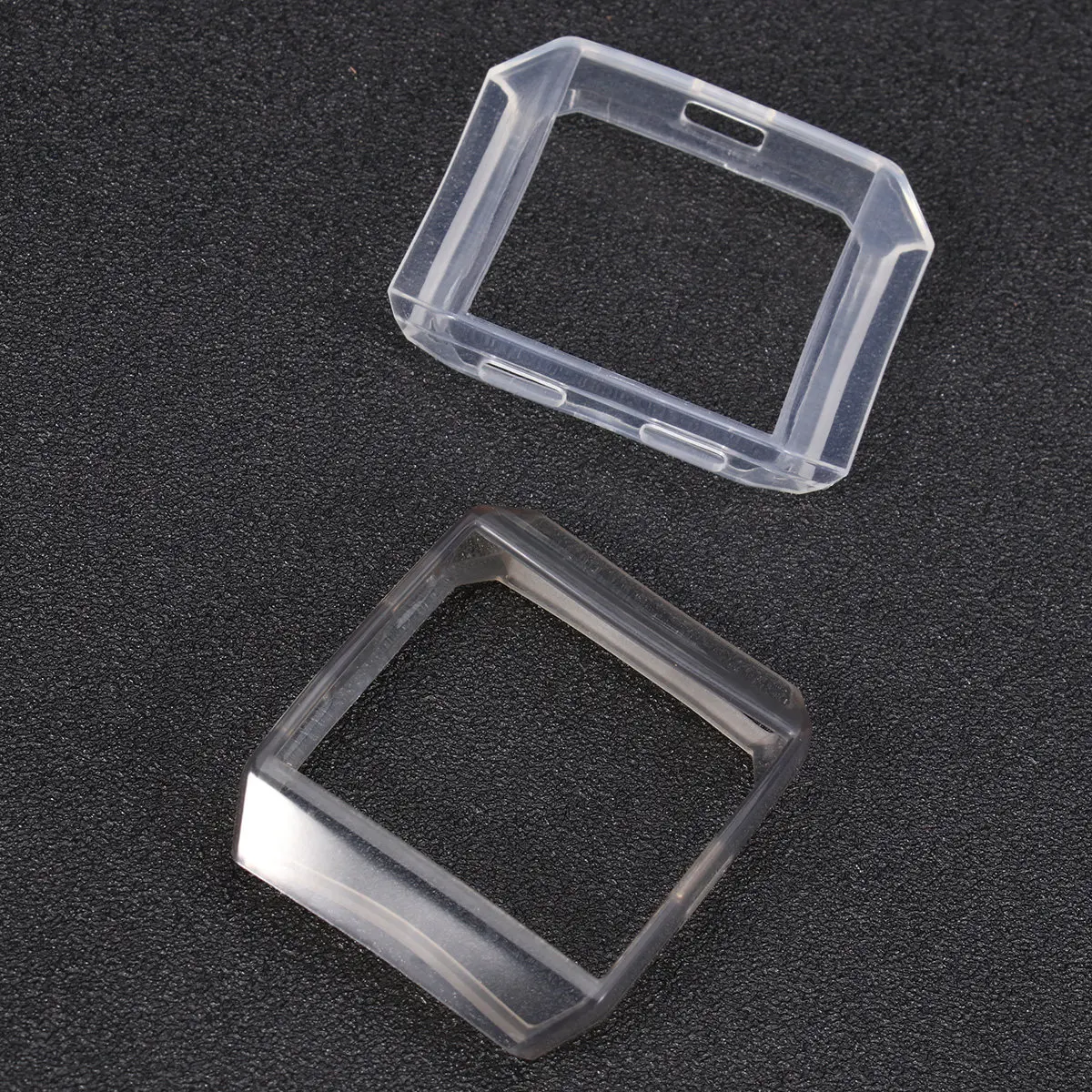 

2Pcs Smart Watch Protective Case Tpu Silicone Anti-Fingerprint Anti-Oxidation Wear Resistant Precise Cutouts Touch Friendly