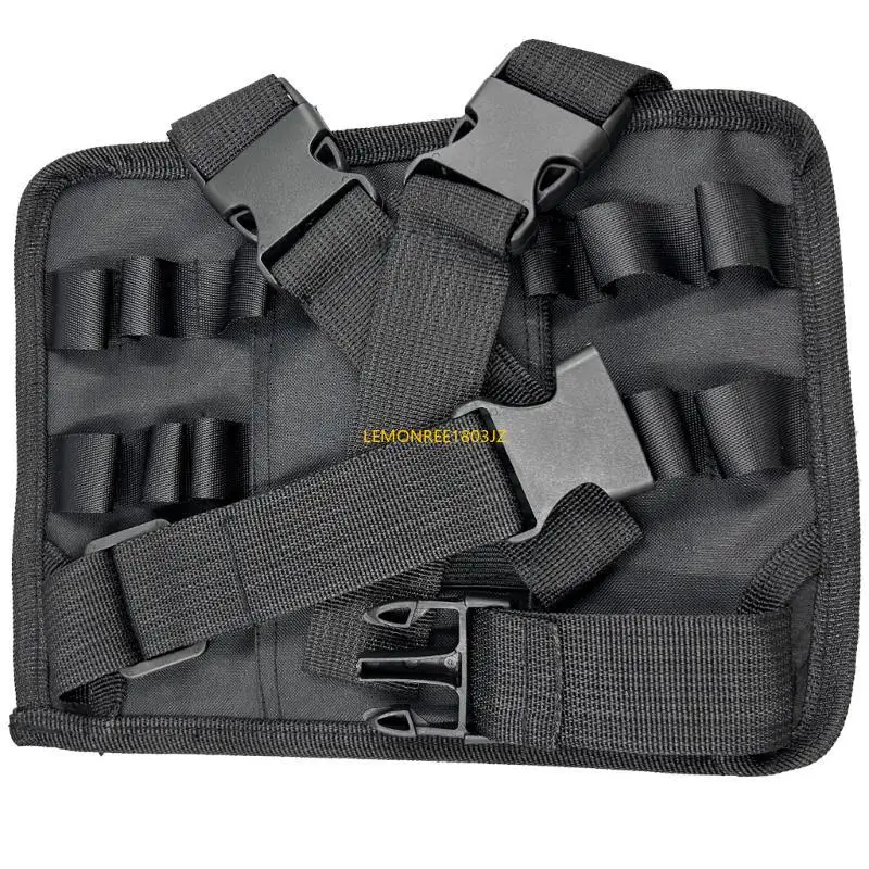 N58C Electrician Tool Bag Leg Pocket Tool Holder for Electrician Multiple Pockets