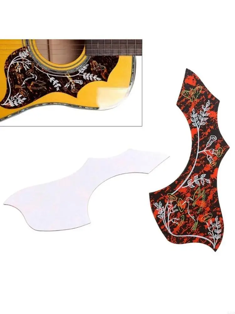 Guitar Pickguards Folk Acoustic Guitar Scratch Plate Ahesive Guitar Pick