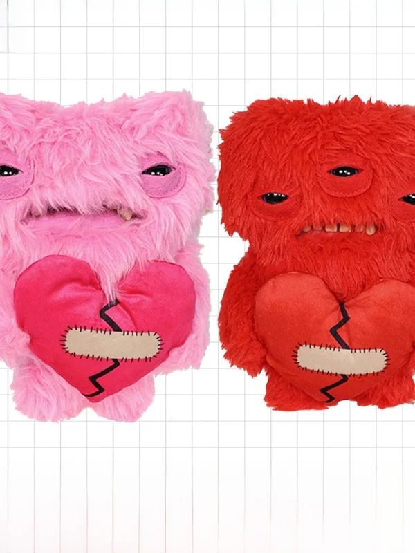 

Fler Plu Toy Monster with Cute Teeth Ugly Cute Monster Series Plaything Plu Doll Cartoon Image Children's Toy from China