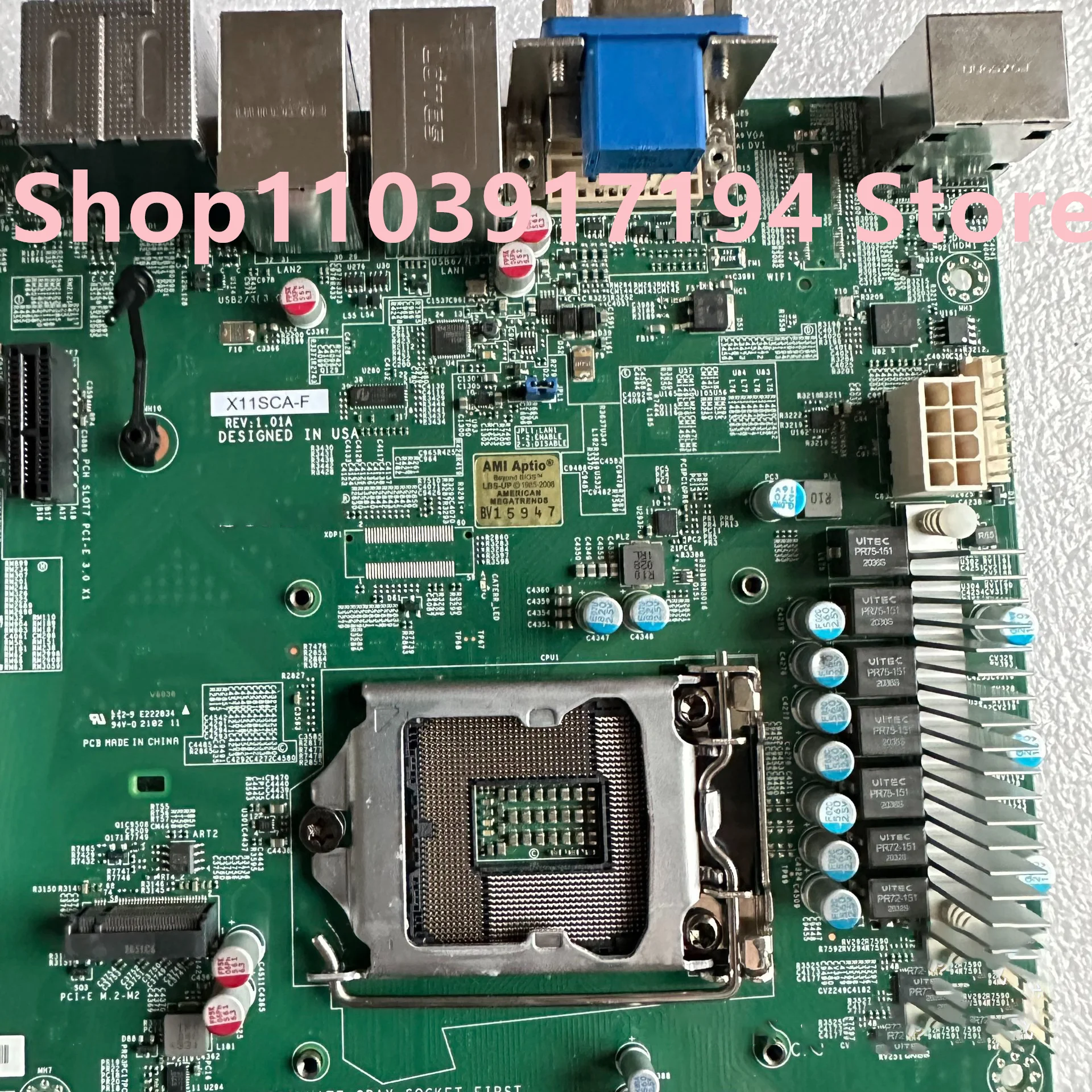 FOR Supermicro X11SCA-F Motherboard