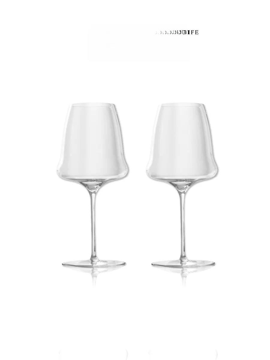 

Vias Ultra-Thin Cloud Cup Handmade Crystal Wine Glass Josephinen Wine Cup Nordic Style Crystal Glass Beverage Serving Set