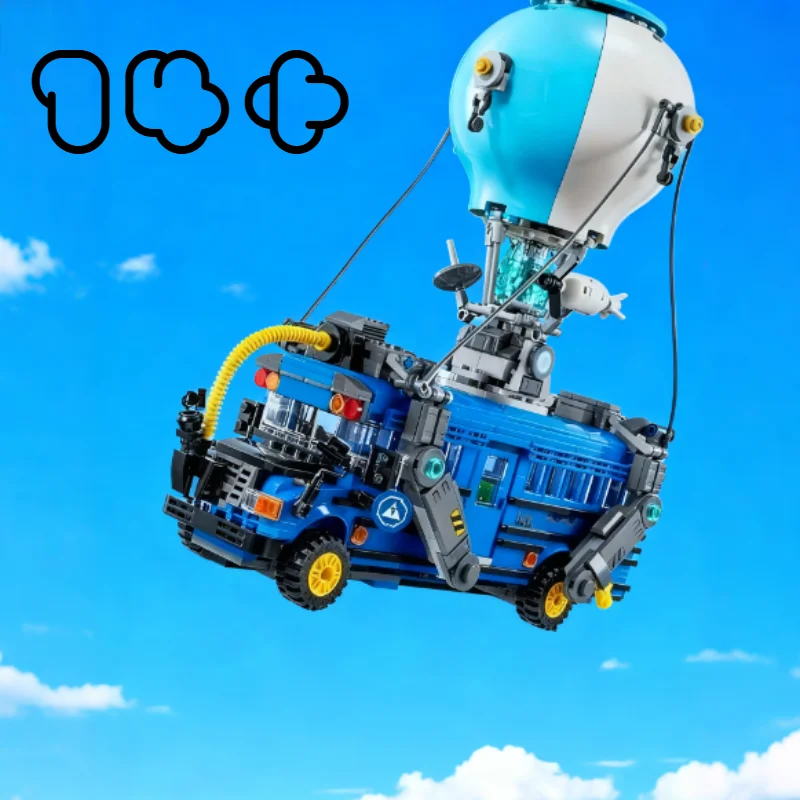 

2025 NEW Battle Model Bricks Bus Building Blocks Set Compatible With 77073 Particles,Suitable For Boy Christmas Gifts