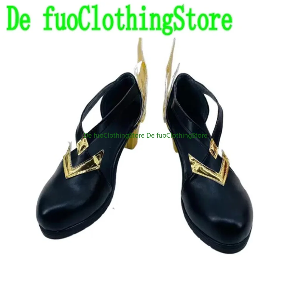 DefuoClothing Store Xianyun Xian Yun Genshin Impact Cosplay Shoes Boots Game Game Anime Character Party Props Halloween Clothing