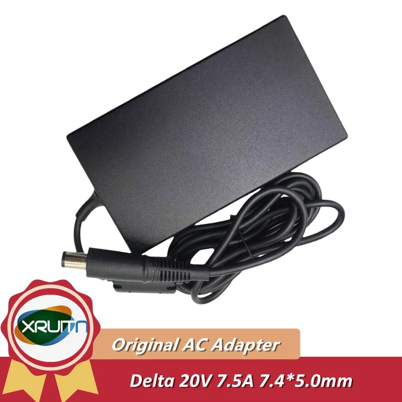 

ADP-150CH D Genuine Delta 20V 7.5A 150W AC Adapter ECW21702RG Laptop Charger Power Supply 7.4*5.0mm