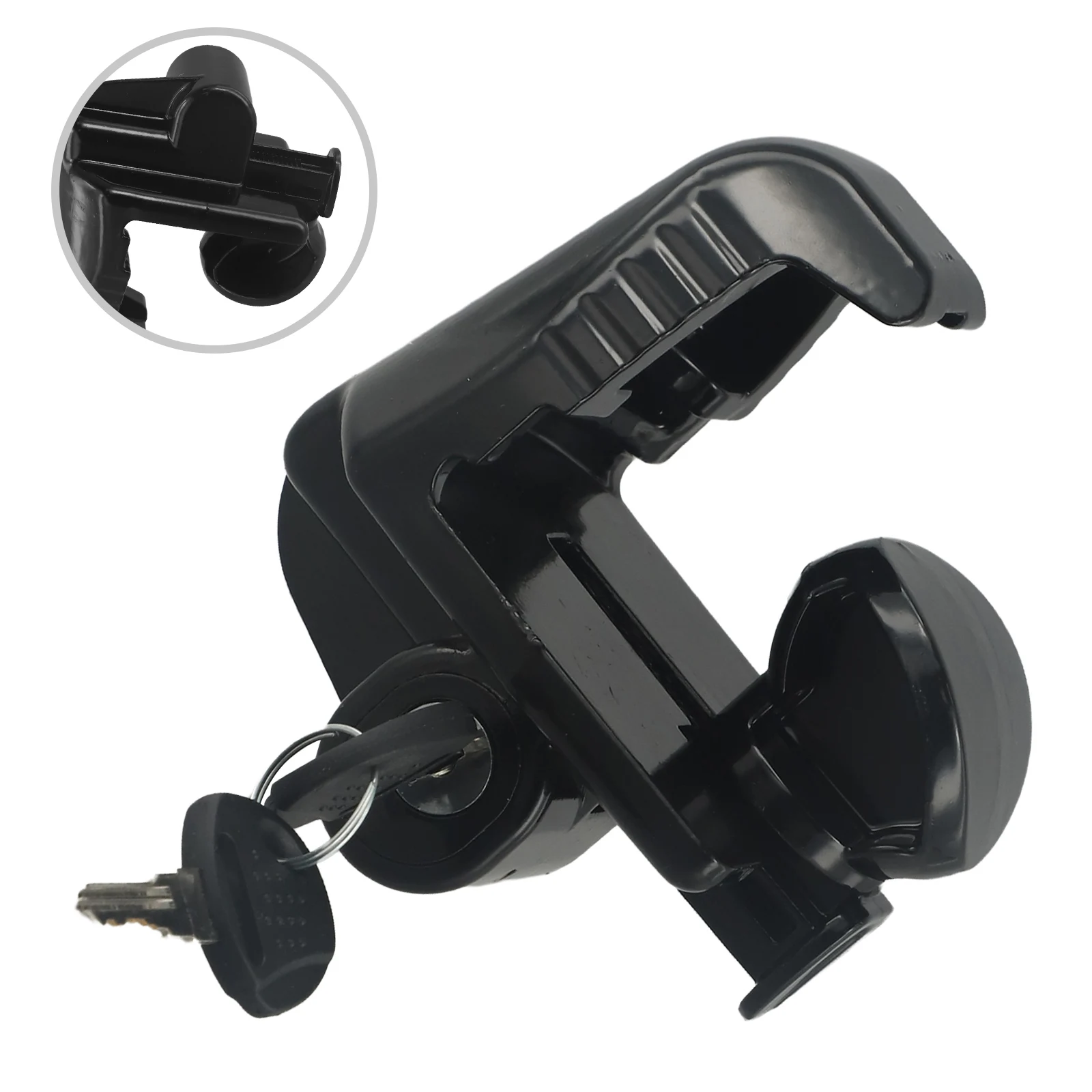 

Trailer Tongue Lock 110*7.6*9.2CM Coupler Lock Extended Service Life Unique Locking Mechanism Adjustable Tightness