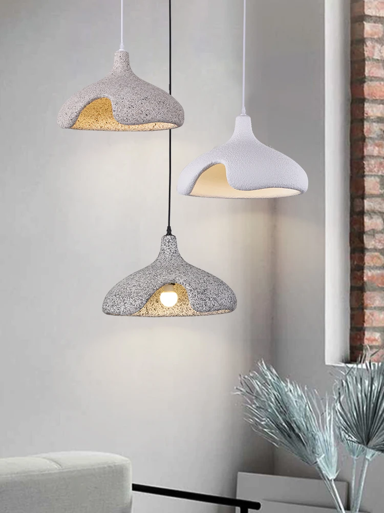 

Rough House Wabi Sabi Style Creative Living Room Dining Room Chandelier Bedroom Clothing Store Restaurant Bar Retro Table Light