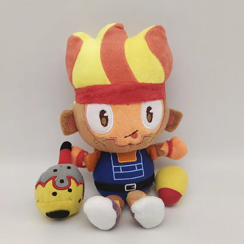 

Плюшевые игрушки-обезьяны 20 см: Bloons TD 6, мягкие куклы, мультяшные аниме-персонажи, Супер Король Обезьян, Гвендолин, Обин, Гринфут, плюшевые игрушки, подарки