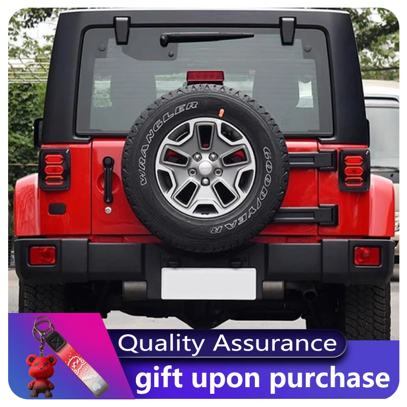 المصابيح الخلفية للسيارات لسيارة جيب رانجلر JK 2007-2017 ضوء خلفي DRL لمبة خلفية بدوره إشارة LED لمبات جديدة تعديل الفرامل اكسسوارات السيارات