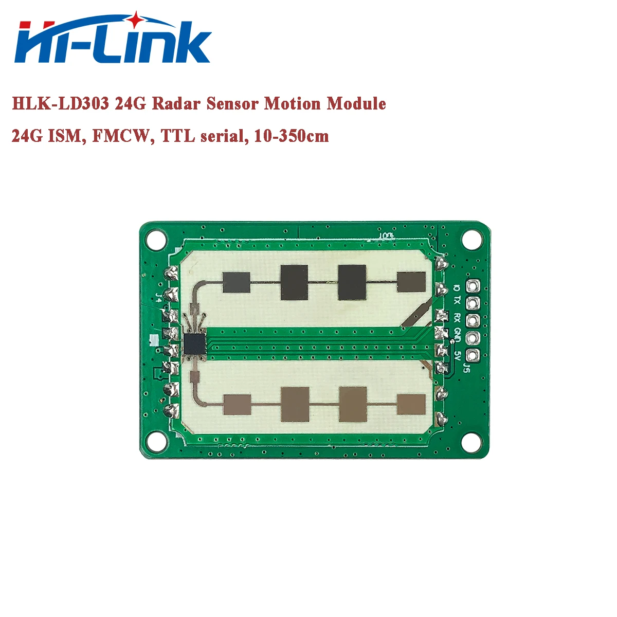 Free Shipping 2pcs HLK-LD303 24G 0.1m-3.5m Human Presence Radar Motion Sensor Module