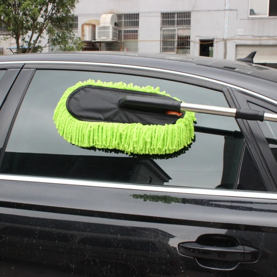 Car Wash Wipe Mop Tool Car Wax Brush Duster Dust Sweeper Dust Sweeper Cleaning Snow Sweeping Brush Car Wash Mop