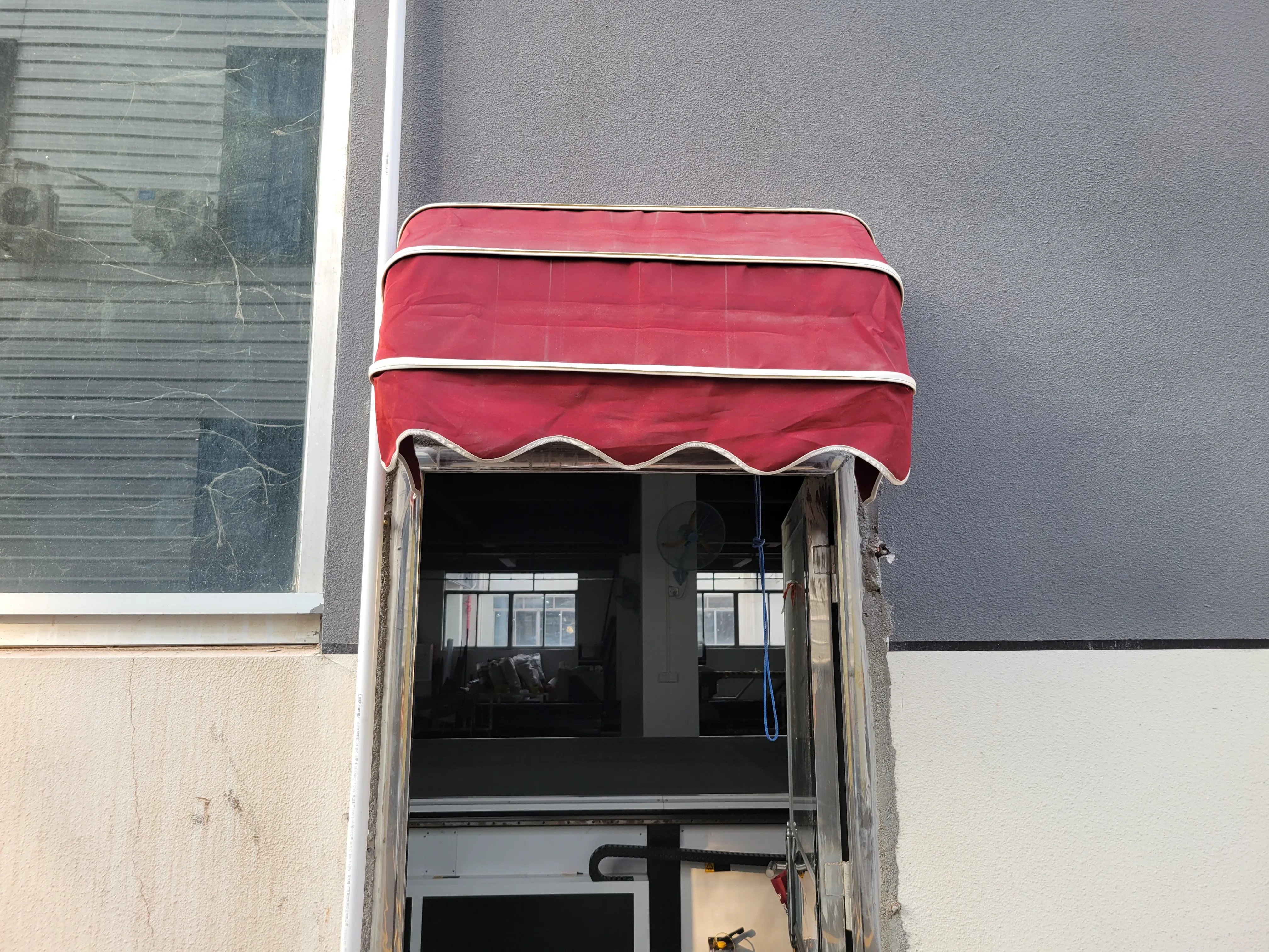 Outdoor Aluminum Manual Window Awning French Sunshade Balcony Canopy
