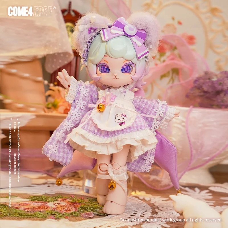 

Come4free Dessert Series Клубничный Таро Маленький квадратный торт Детская одежда для кукол Bjd 1/12 и кукол Ob11 без кукол в комплекте