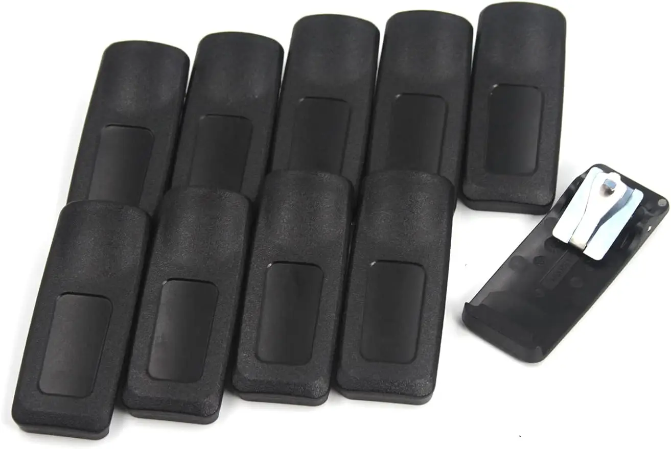 

10-Pack PMLN4651 PMNN4409 Belt Clip for Motorola XPR3300 XPR3300e XPR3500 XPR3500e XPR7350 XPR7580 XPR7380 Two Way Radios