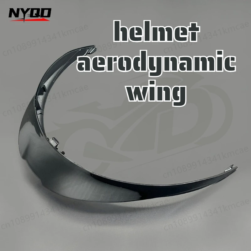 For AGV K1 Helmet Spoiler Motorcycle Helmet Rear Tail Wing Aerodynamic Decoration Replacement Helmet Accessories Multiple Colors