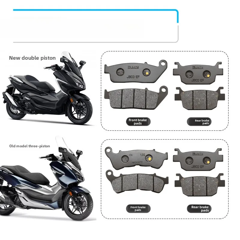 FOR Forza 250 300 350 SH300 IMotorcycle Front And Rear Brake Pads Disc Brake Pads