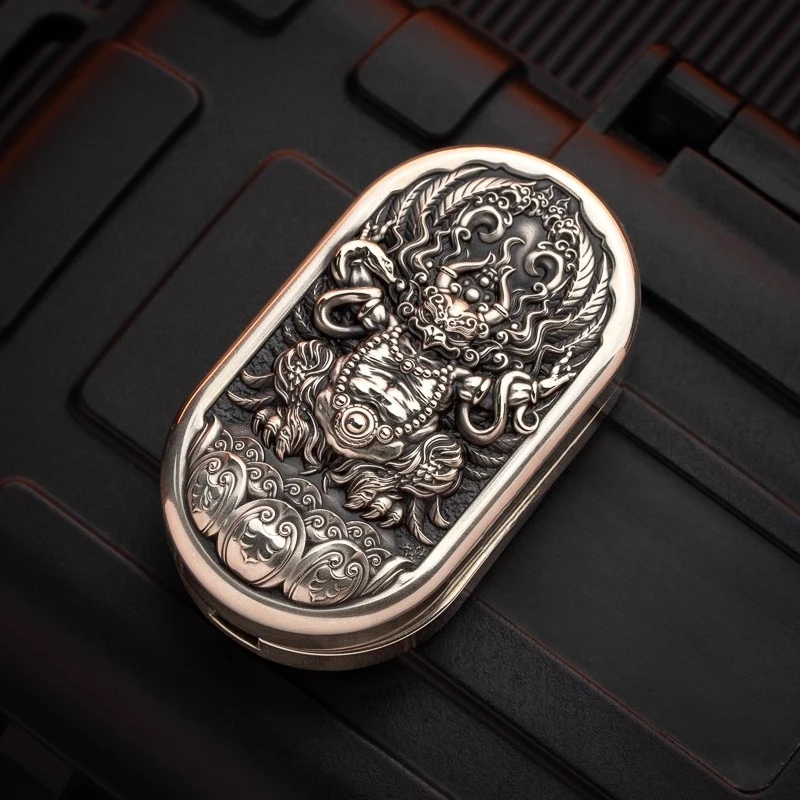 

Magic Art Workshop EDC Dapeng Bird Direct Push Вращающаяся механическая металлическая карта на кончиках пальцев Декомпрессионная настольная игрушка