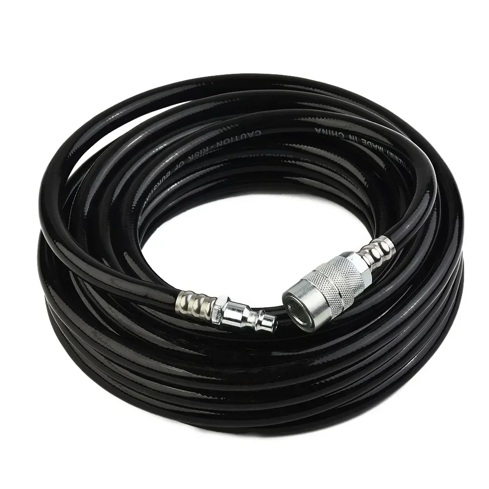 Air Compressor Hose 24.6ft PVC Pneumatic Accessories With Quick Connect Air Hose For Pneumatic Tools Air Compression Pumps