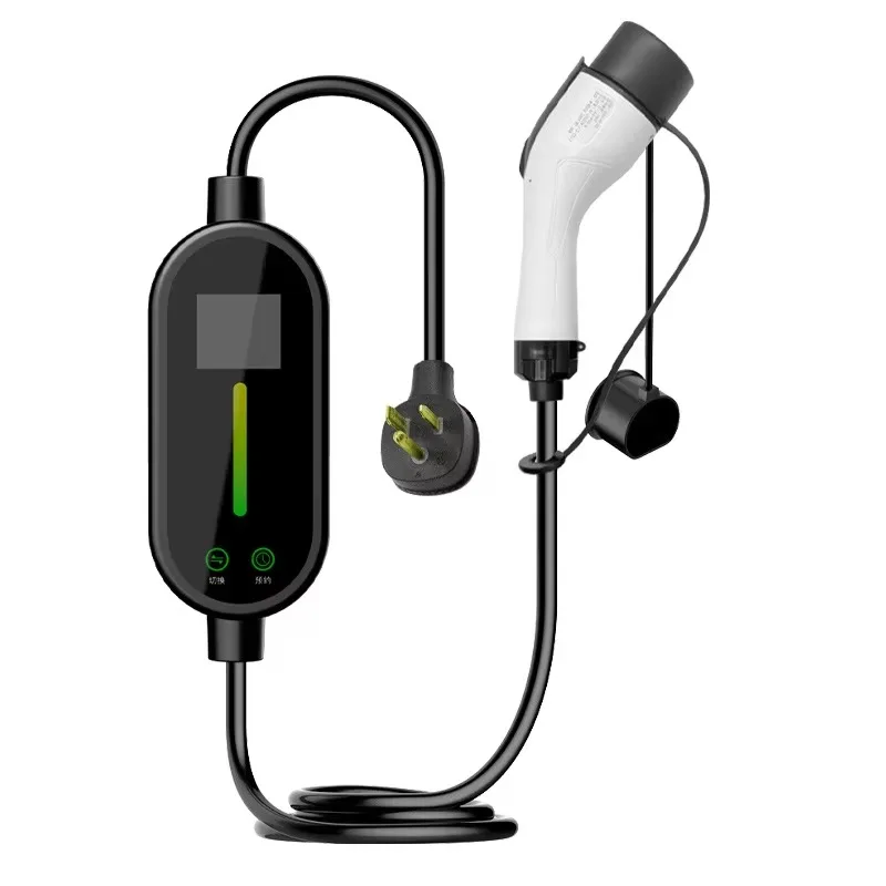 

App-controlled Portable OLED Display Charging Stations Programmable for Multiple Vehicle Charging