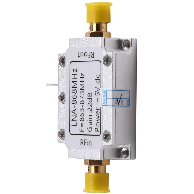 Modulo A73E-RF Amplificatore a basso rumore 868Mhz per amplificatore RF LNA Range di trasmissione immagine Extender 5V