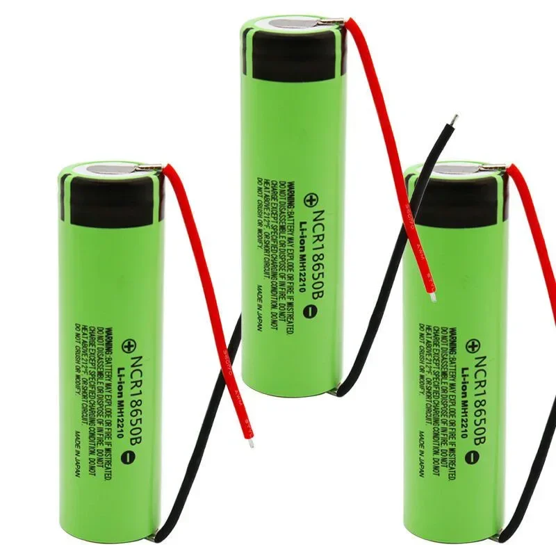 Oryginalna bateria 18650 Panasonic 3.7v 3400mah ncr18650b akumulator litowy akumulator 18650 + panel 18650 DIY