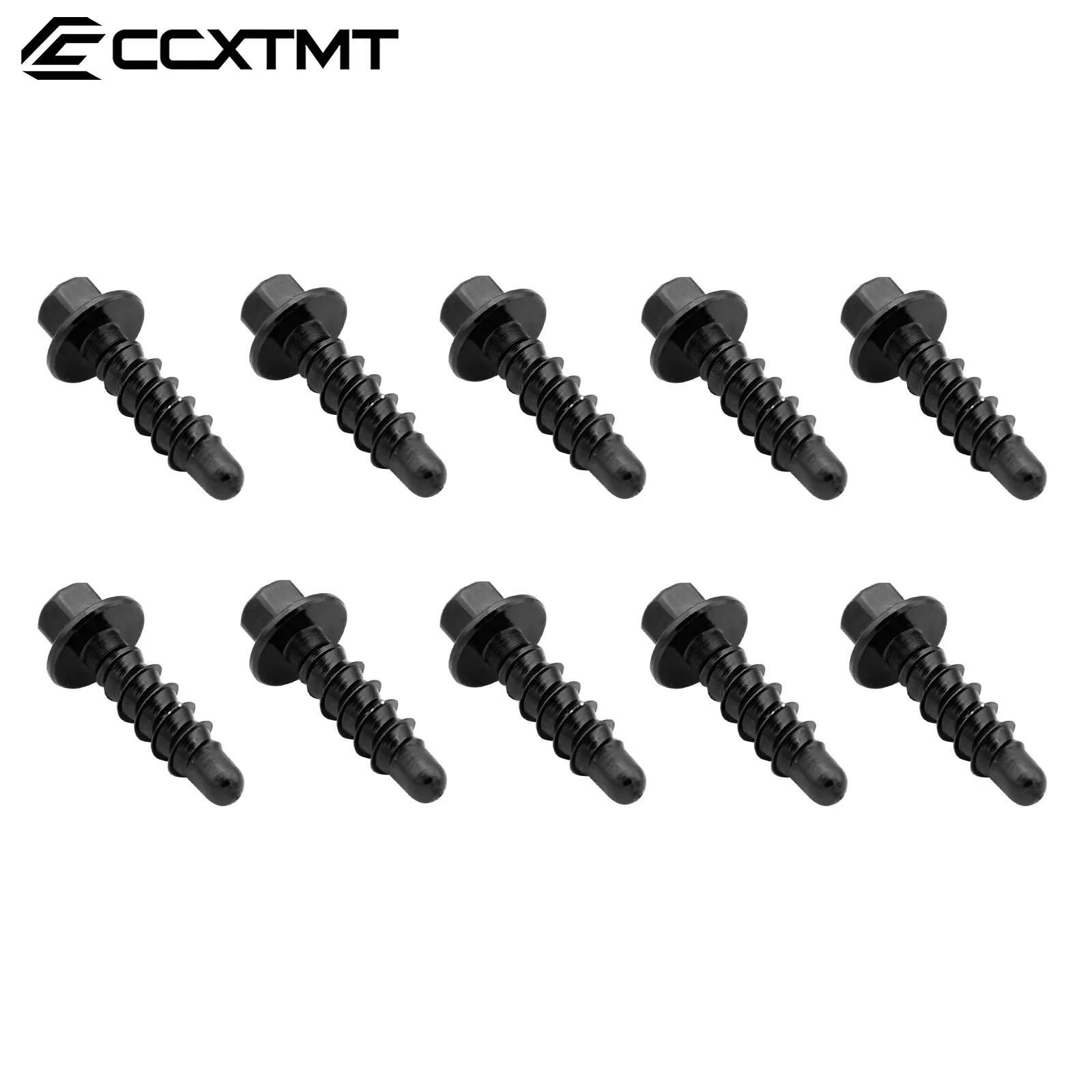 10 pçs cnc motocicleta auto rosqueamento parafuso kit para ktm sx sxf xc xcw xcf exc exc 125-530 2004-2021 2022 2023 peças universais