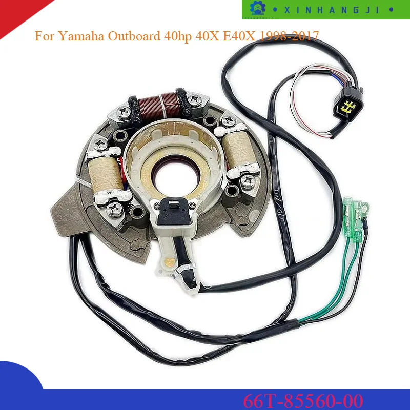 High quality Topteng Magneto Generator Engine Stator Assembly 66T-85560-00 For Yamaha 40hp 40X E40X 1998-2017 66T-85560