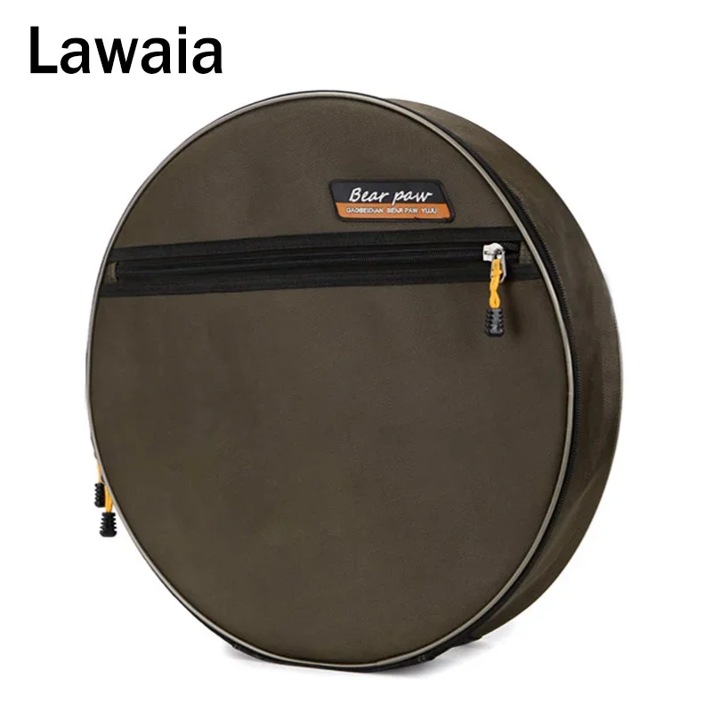 Lawaia Fish Bag Single Layer Round Package Fishing Chair Backpack Matching Fish Care Bags Hand Fishing Net Package Diameter 46cm