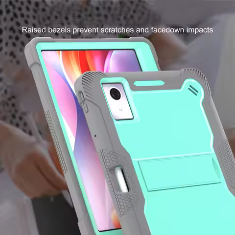 Silicone+PC Tablet Cases For 12.1'' Lenovo Idea Tab Plus/Tab K12 Case Shockproof Cover Fundas Stand Shell