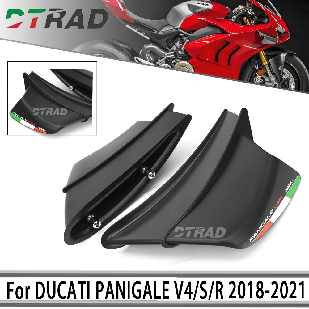 

Ultra light fixed wing for DUCATI PANIGALE V4/S/R 2018-2021 Motorcycle fairing modification accessories ABS fixed wing