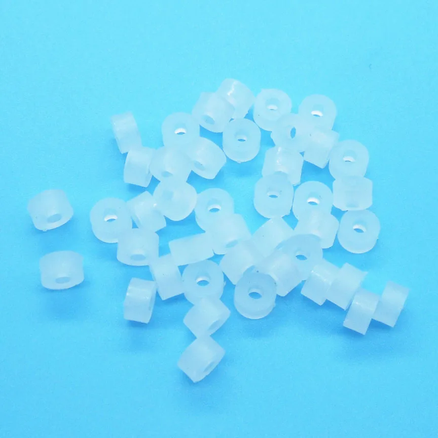 2A Bianco Gomma Morbida Manicotto Manicotto Dell\'albero 2 MM Asse Scientifico e Tecnologico Parti di DIY Modello di Auto Giocattolo Accessori 100