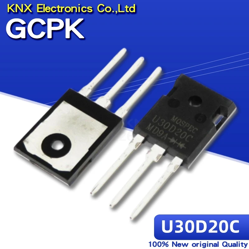 5pcs 100% original new TO-247 U30D20C U30D20 TO247 30D20C 30D20