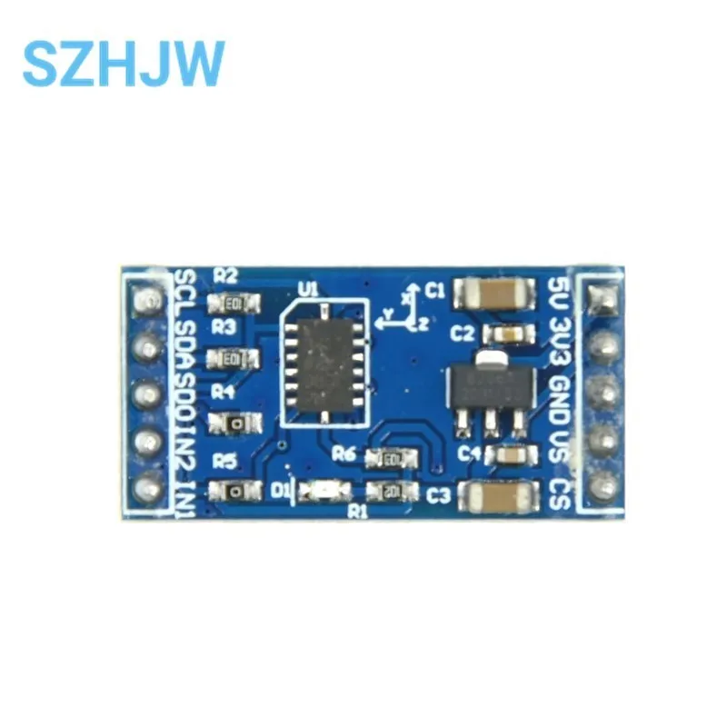 Nuovo modulo di accelerazione del sensore di inclinazione digitale ADXL345 IIC/SPI