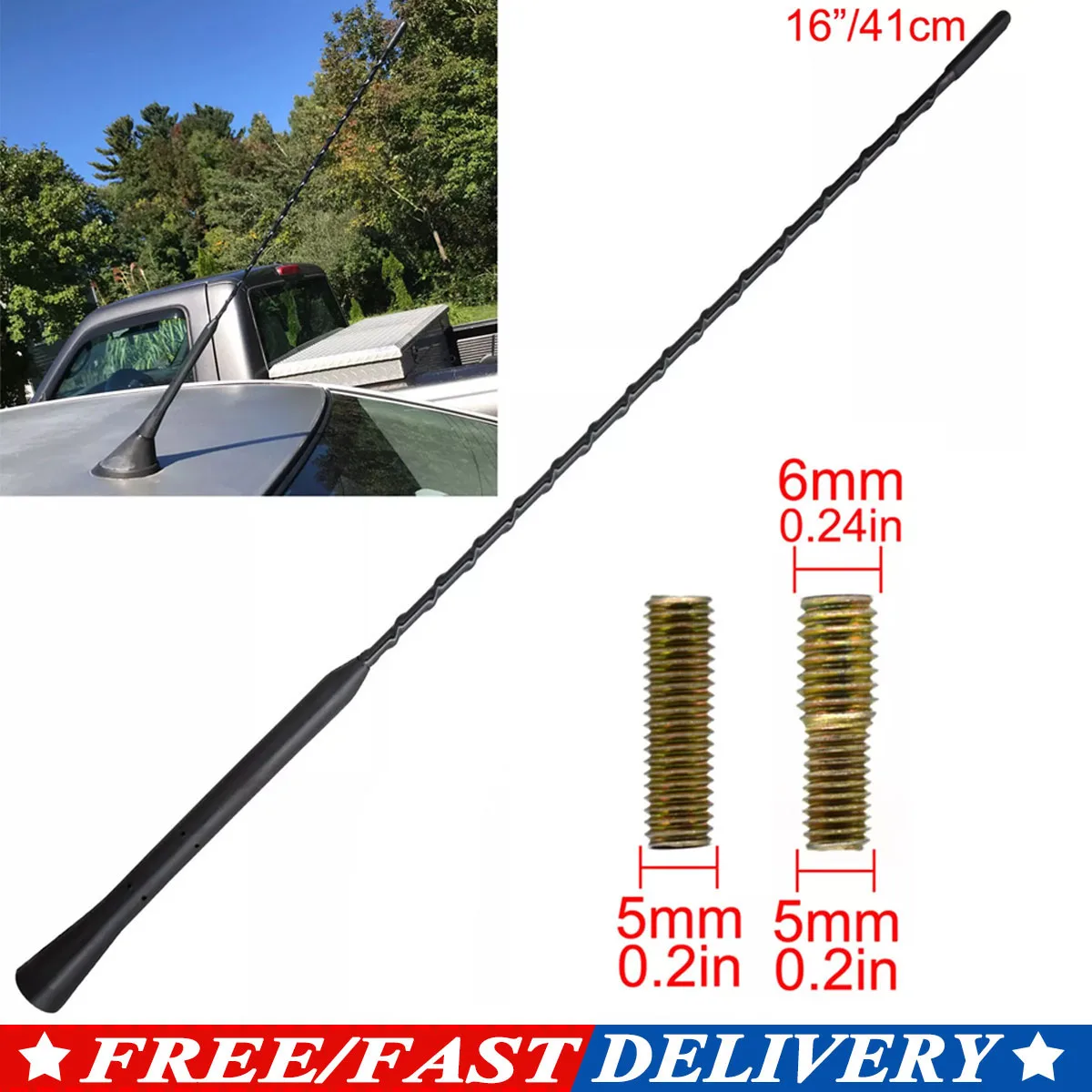 Car Roof Mast Whip Stereo Radio FM/AM Signal Aerial Amplified Antenna For Volkswagen VW Passat B5 Polo Bora Jetta Golf 4 Mk4