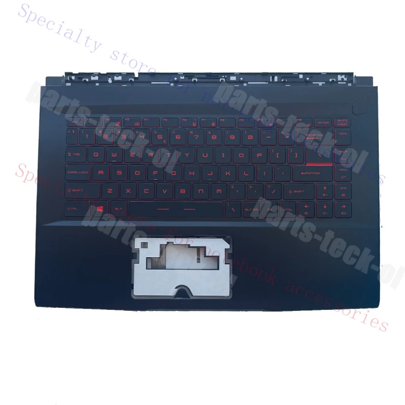 A+  Palmrest Backlit Keyboard for MSI GF65 Thin 9SD 10SD MS-16W1 Single/Double Fan