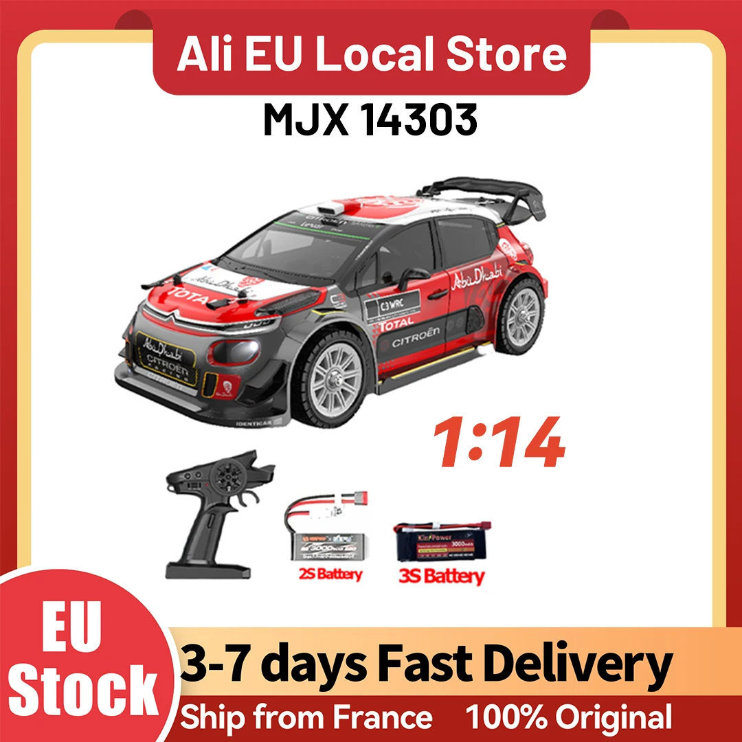 Hyper Go MJX 14303 1/14 55 km/h haute vitesse tout-terrain 2.4G voiture télécommandée 4WD RC voiture camion passe-temps jouet