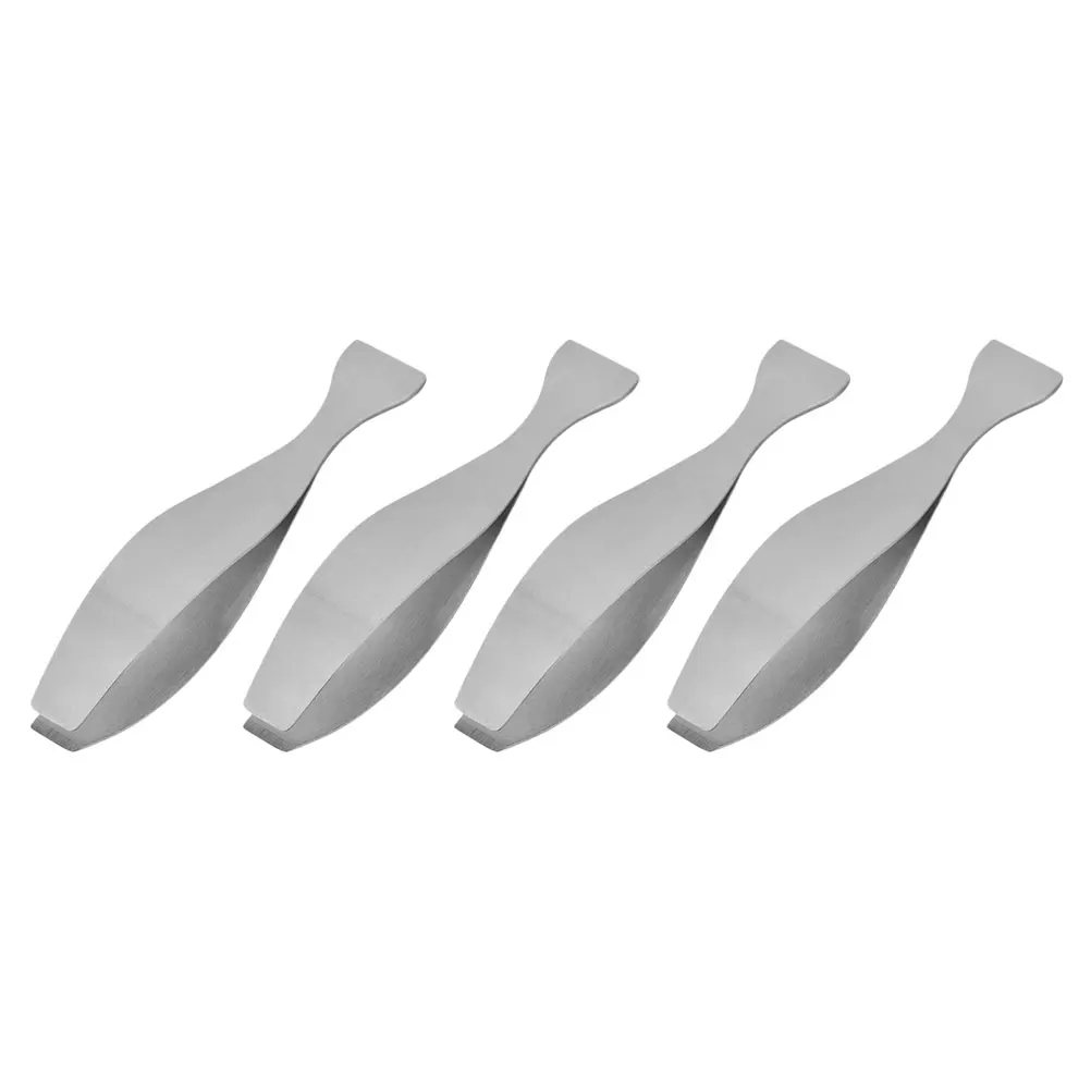 

4pcs StainlessSteel HairRemoval ClipTweezers DurableKitchen Tool ConvenientFishChickenPigHairRemover
