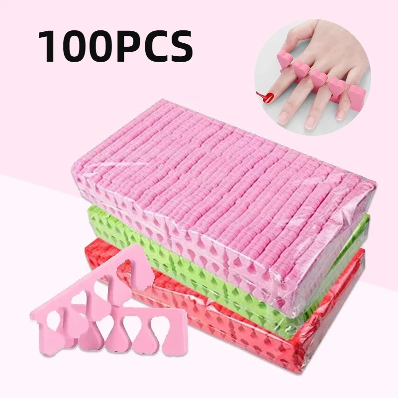 Pedicure separador de dedos del pie toe separator Nail Art Toe Separators Fingers Foots Sponge Soft nail tech supplies