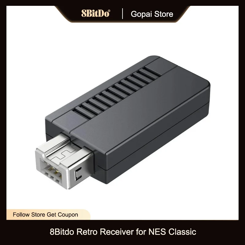 Receptor Retro 8bitdo para Nintendo Mini NES / SNES/SFS, adaptador Bluetooth de edición clásica