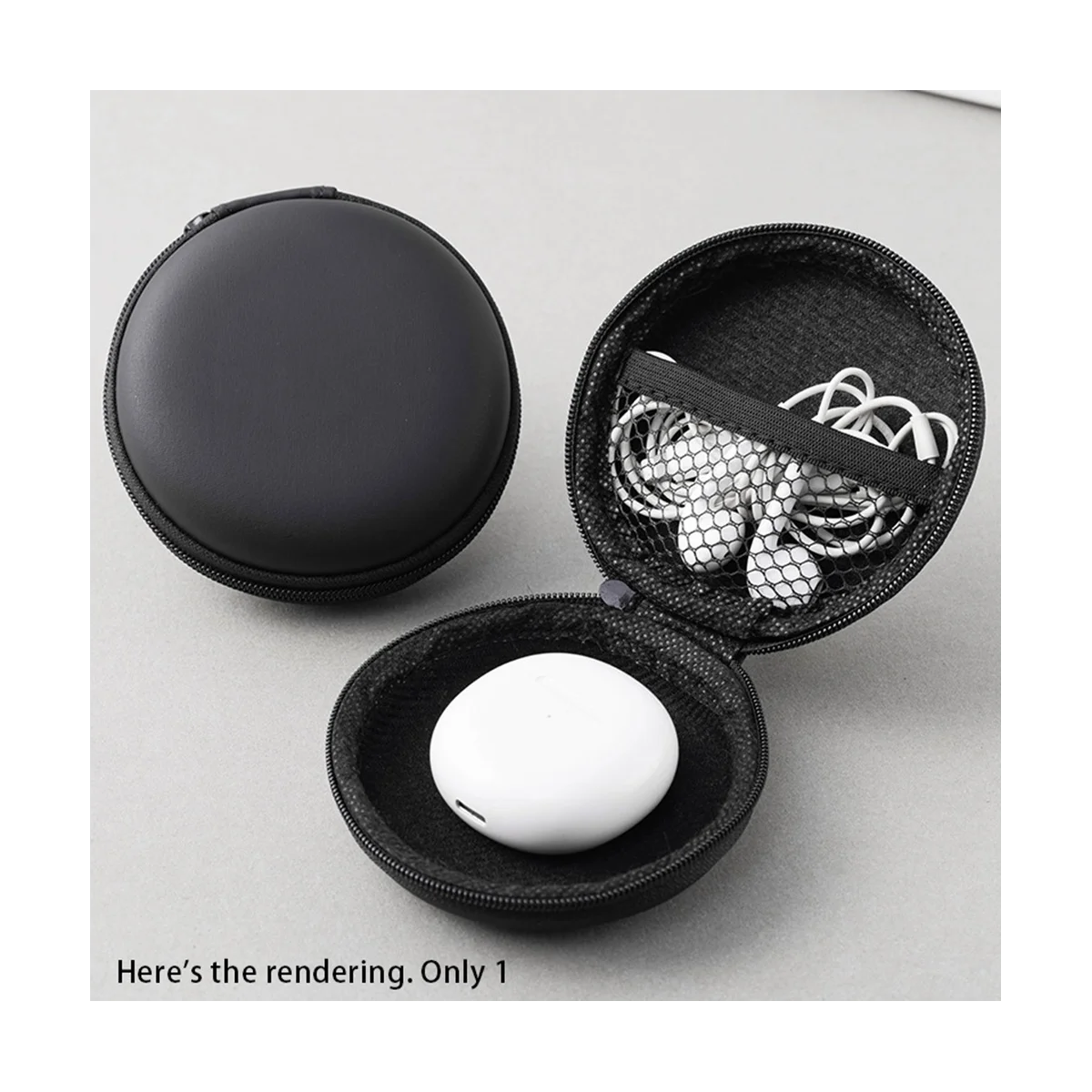 ポータブルヘッドフォン収納バッグ、eva収納ボックス、耐衝撃性