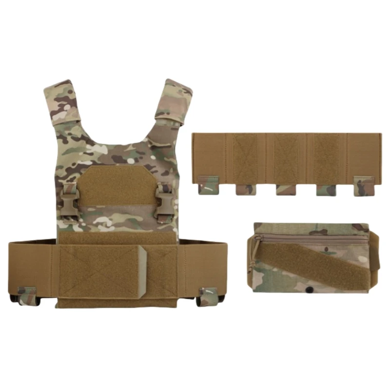 

AC-1 lightweight simplified vest set hunting vest - dynamic waist adjustment, suitable for air guns/hunting