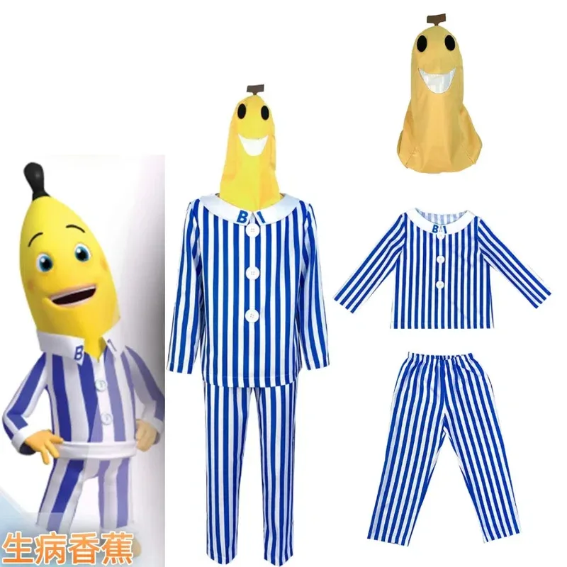 

Funny Costume Halloween Carnival Party Adult Costumes Cosplay Stage Performance Costumes Sick Banana for Man
