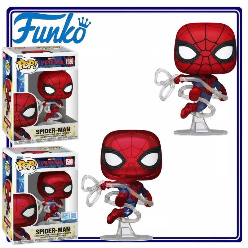 

Funko Pop Marvel Spider-Man Brand New Day Vinyl Action Figure Collectible Model Desk Decor Superhero Theme Gift for Comic Fans