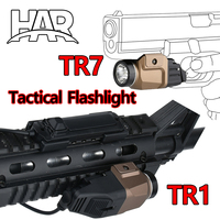 Tactics TR7 TR1 X300 X400 XC1 White Strobe Light Hunting Weapon Pistol Light Airsoft Accessories 20mm Glock 17 Airsoft Rifle PEQ